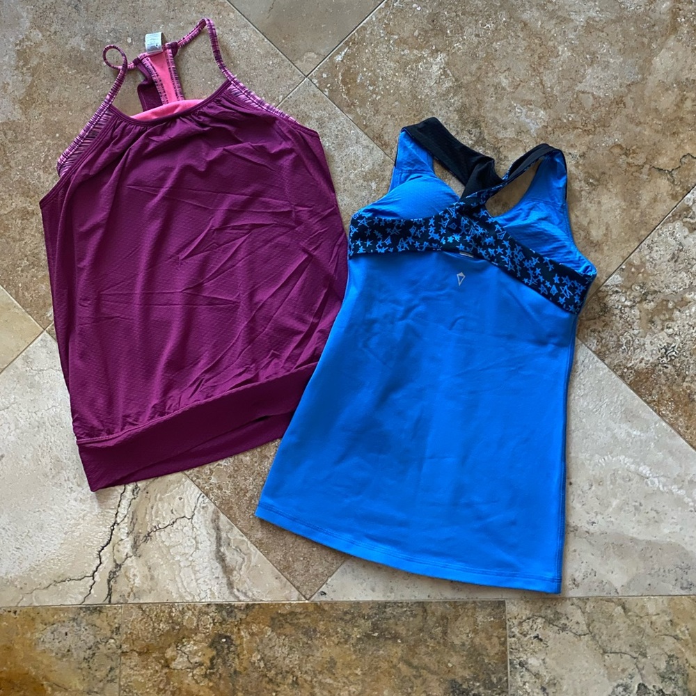 Ivivva double Dutch tank & cross back tank 12
